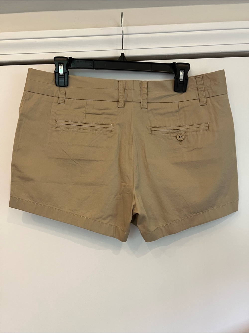 NWT JCrew Factory Chino shorts, 3-inch inseam, Khaki color, Size 10 - Picture 2 of 6